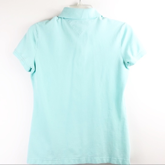 Tommy Hilfiger Seafoam Polo Shirt - Picture 5 of 5